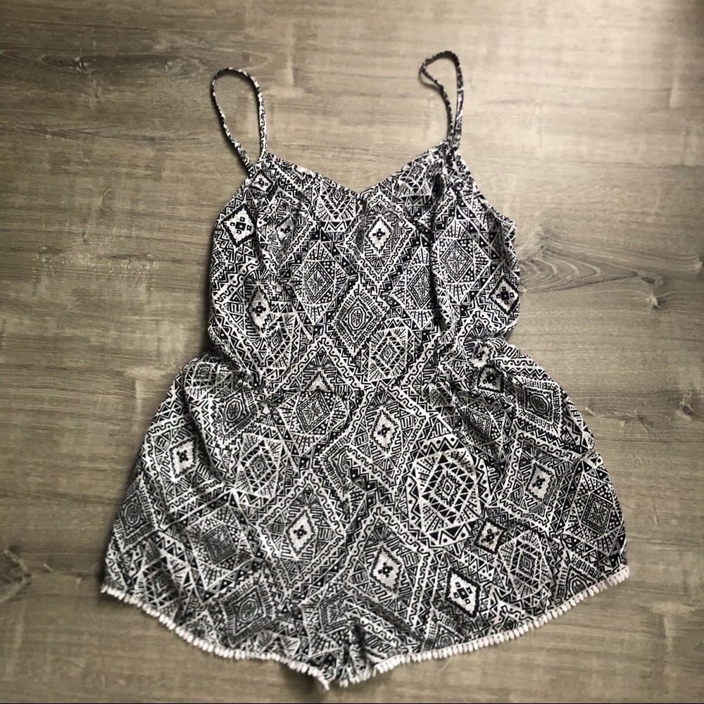 Super cute printed romper